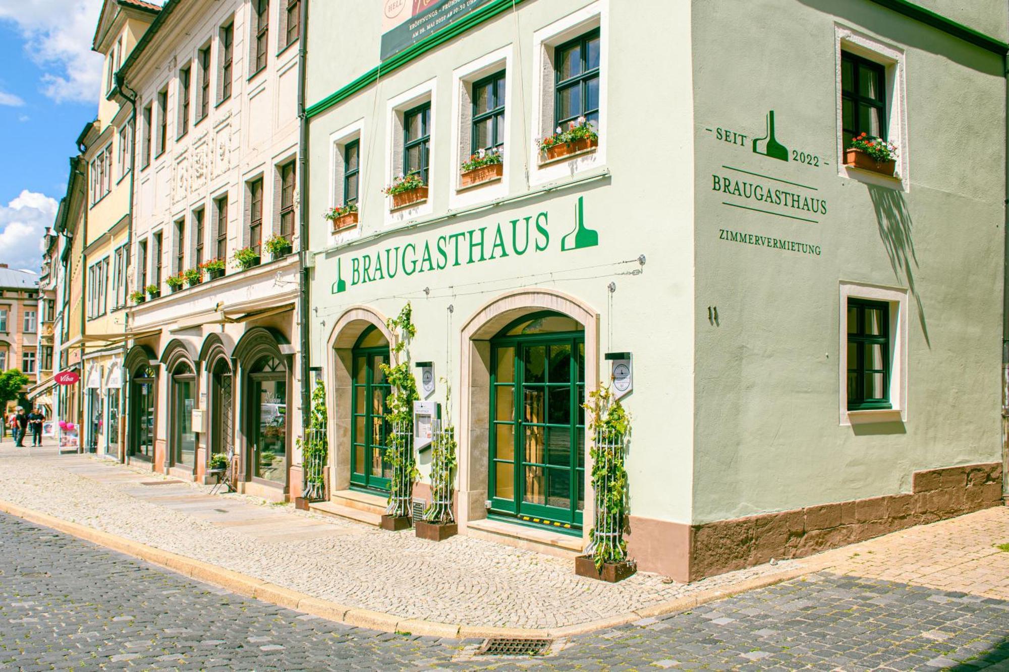 Braugasthaus Наумбург Экстерьер фото
